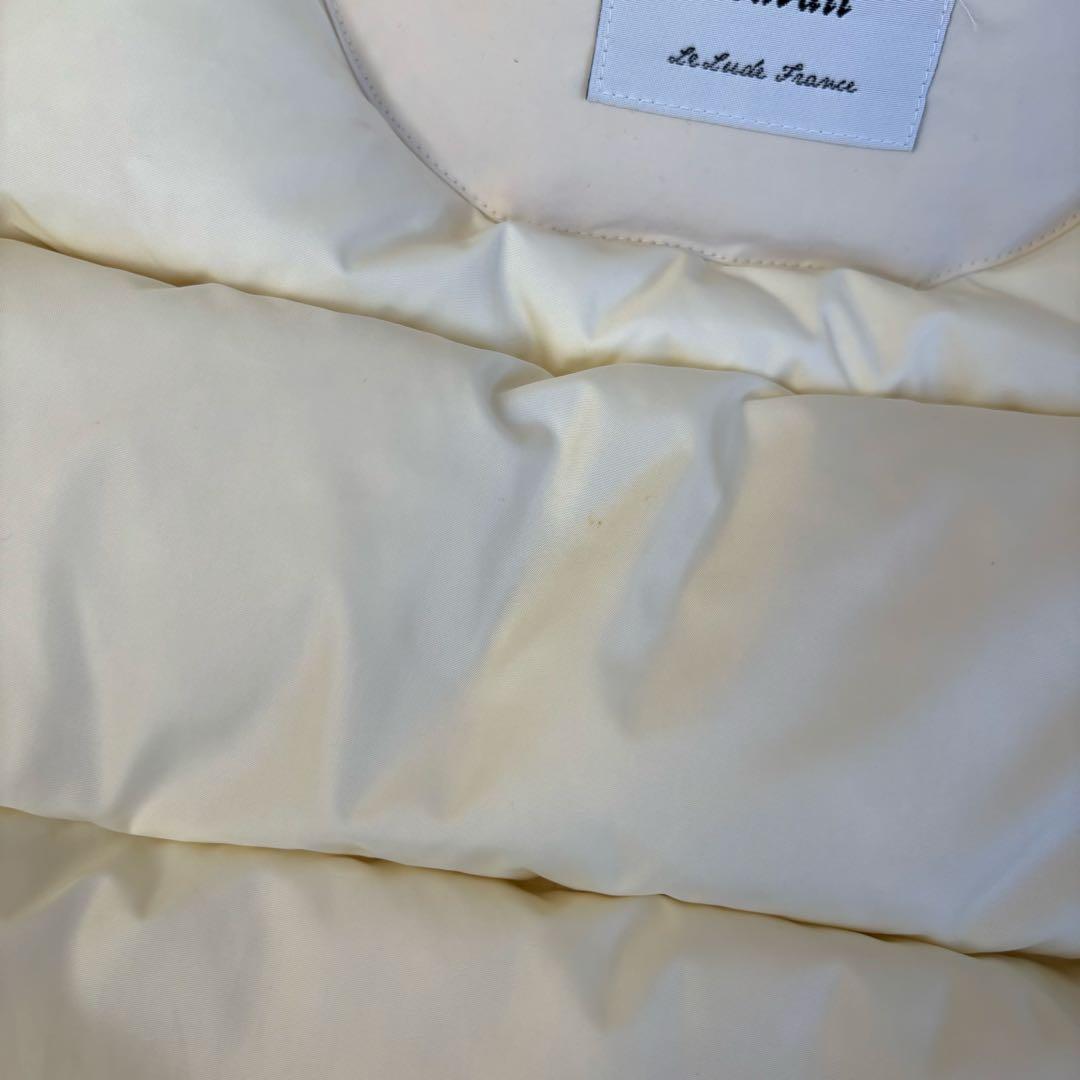 DANTON ハイロフトダウンベスト　アイボリー