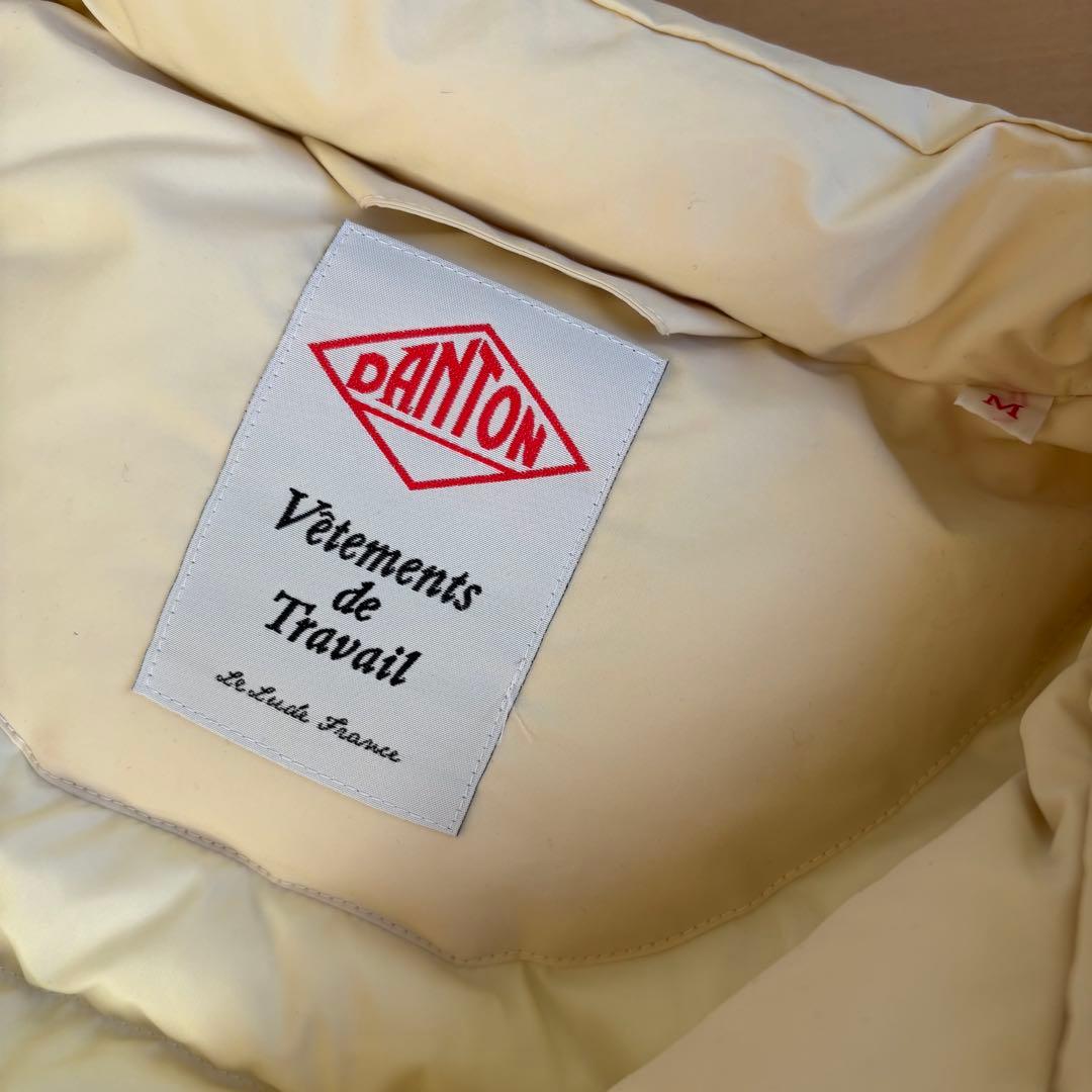 DANTON ハイロフトダウンベスト　アイボリー