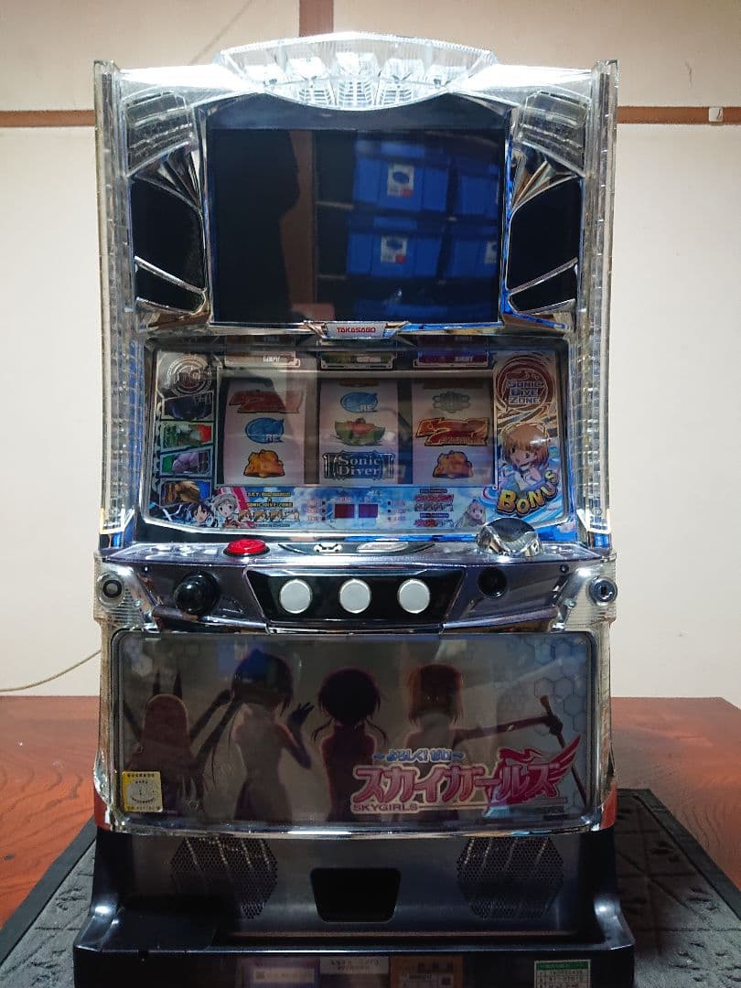 スカイガールズ～よろしく！ゼロ～ 不要機付き 自宅配送 パチスロ実機