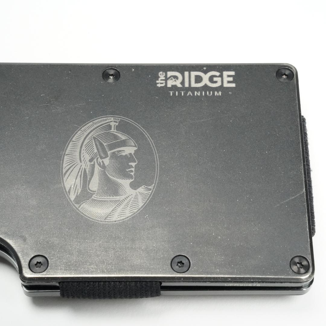 the Ridge AMEX マネークリップ チタン 限定品 アメックス