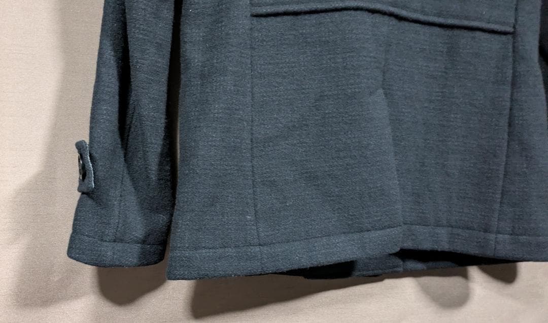 【価格変更済】BURBERRY BLACK LABEL ウールPコート Lサイズ