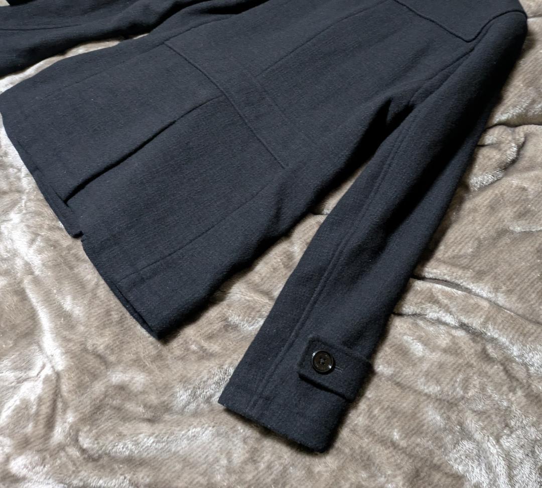 【価格変更済】BURBERRY BLACK LABEL ウールPコート Lサイズ