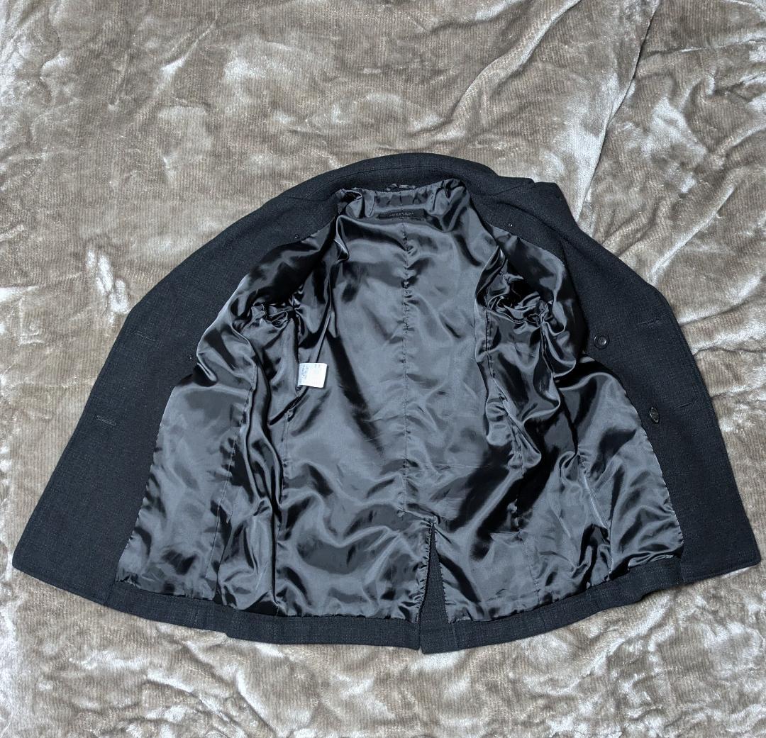 【価格変更済】BURBERRY BLACK LABEL ウールPコート Lサイズ