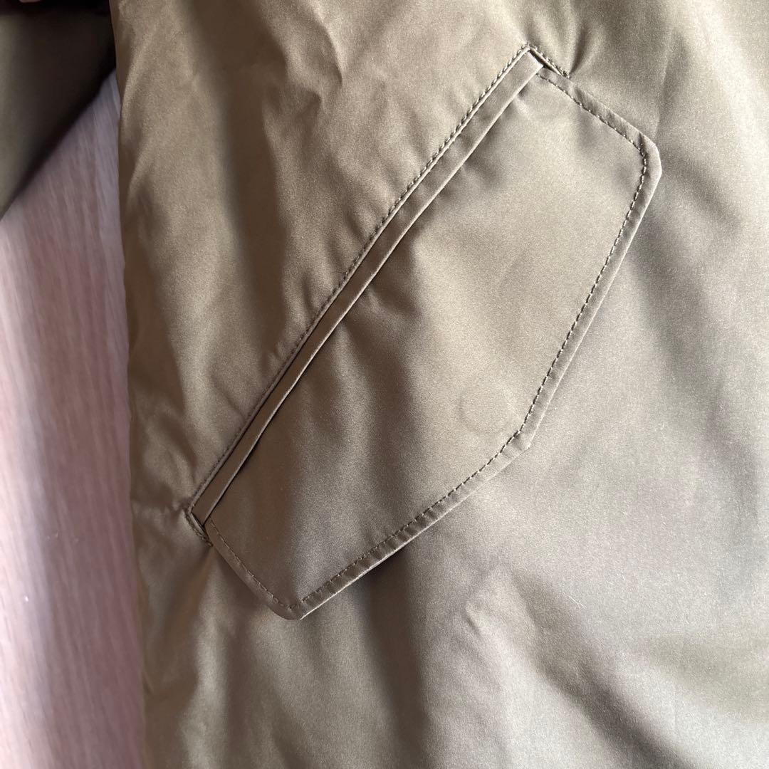 SUNNY CLOUDS 一枚仕立てのシュッとしたフード コート ロングコート