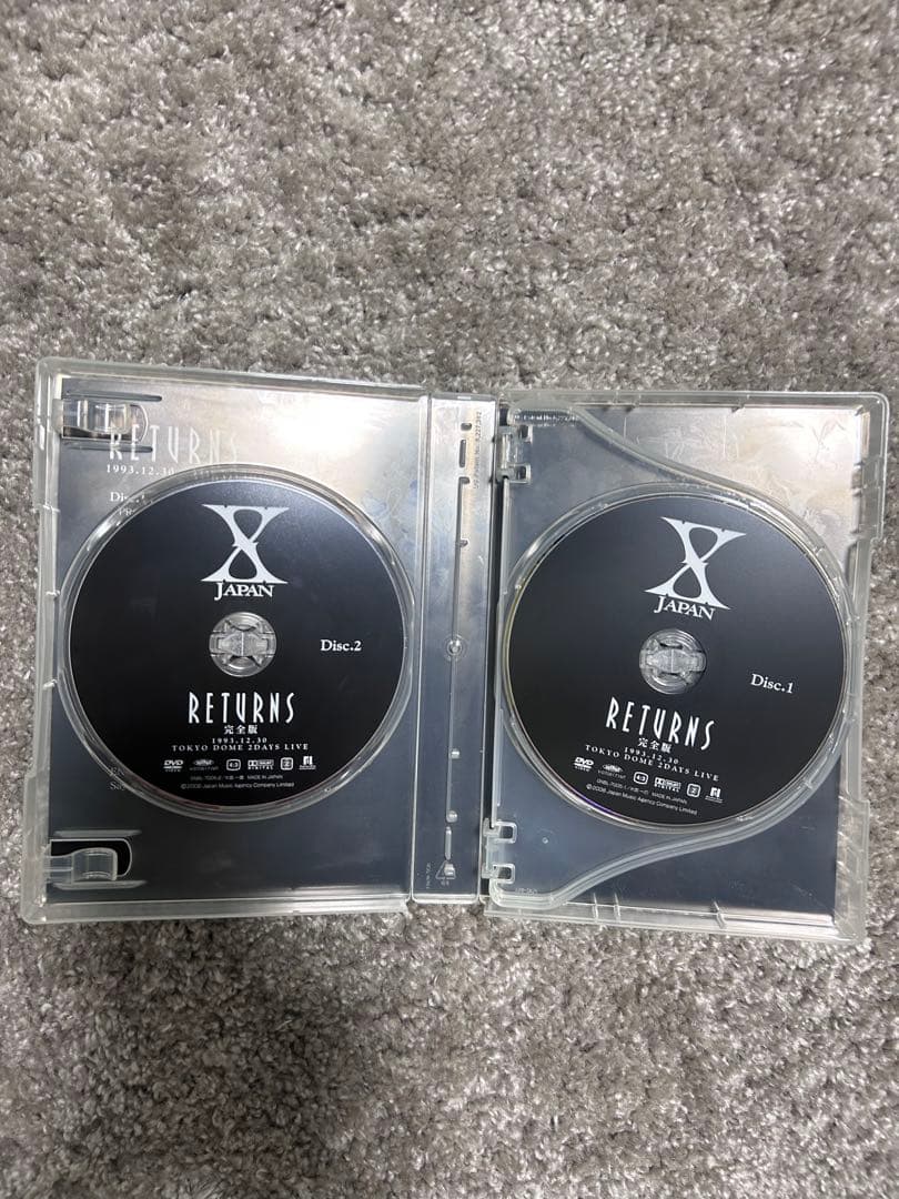 X JAPAN　RETURNS