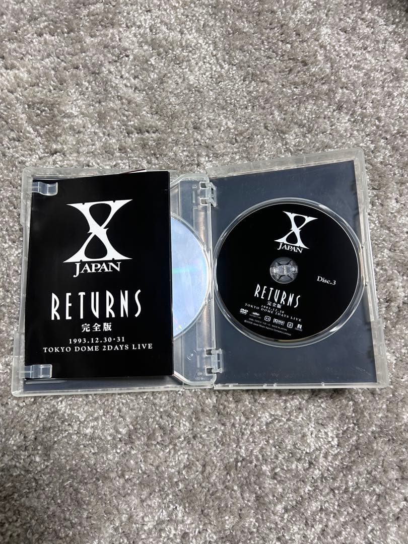 X JAPAN　RETURNS