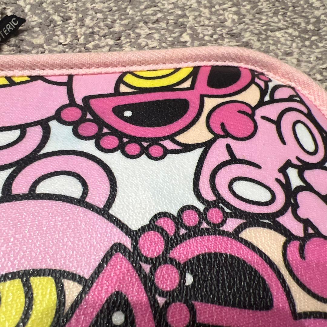 正規品　ヒスミニ　HYSTERIC MINI 母子手帳ケース ピンク