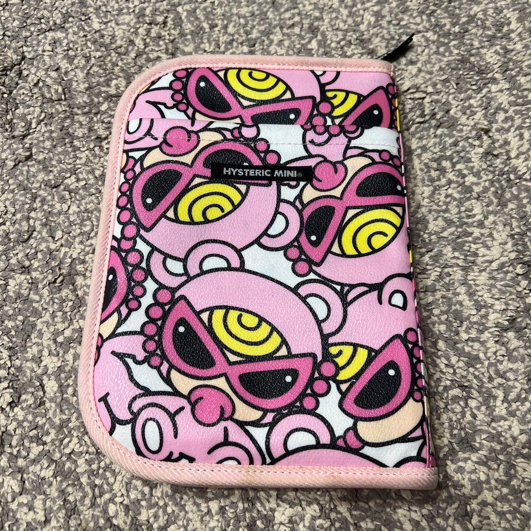 正規品　ヒスミニ　HYSTERIC MINI 母子手帳ケース ピンク