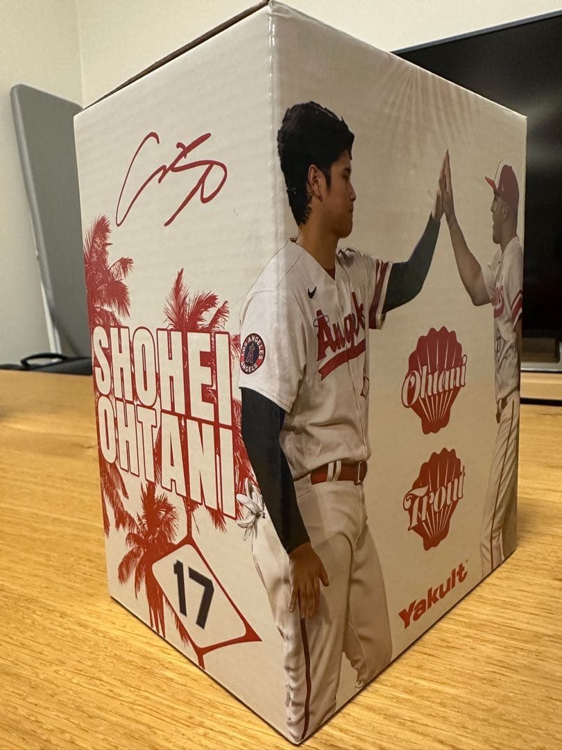 大谷翔平・マイク・トラウト ダブルボブルヘッド