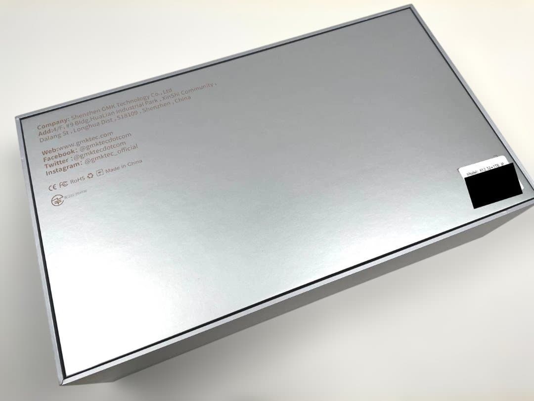 使用短め GMKtec Nucbox K12 ミニPC