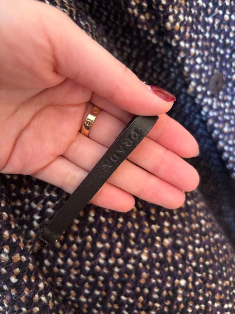 PRADA ツイード ロングコート