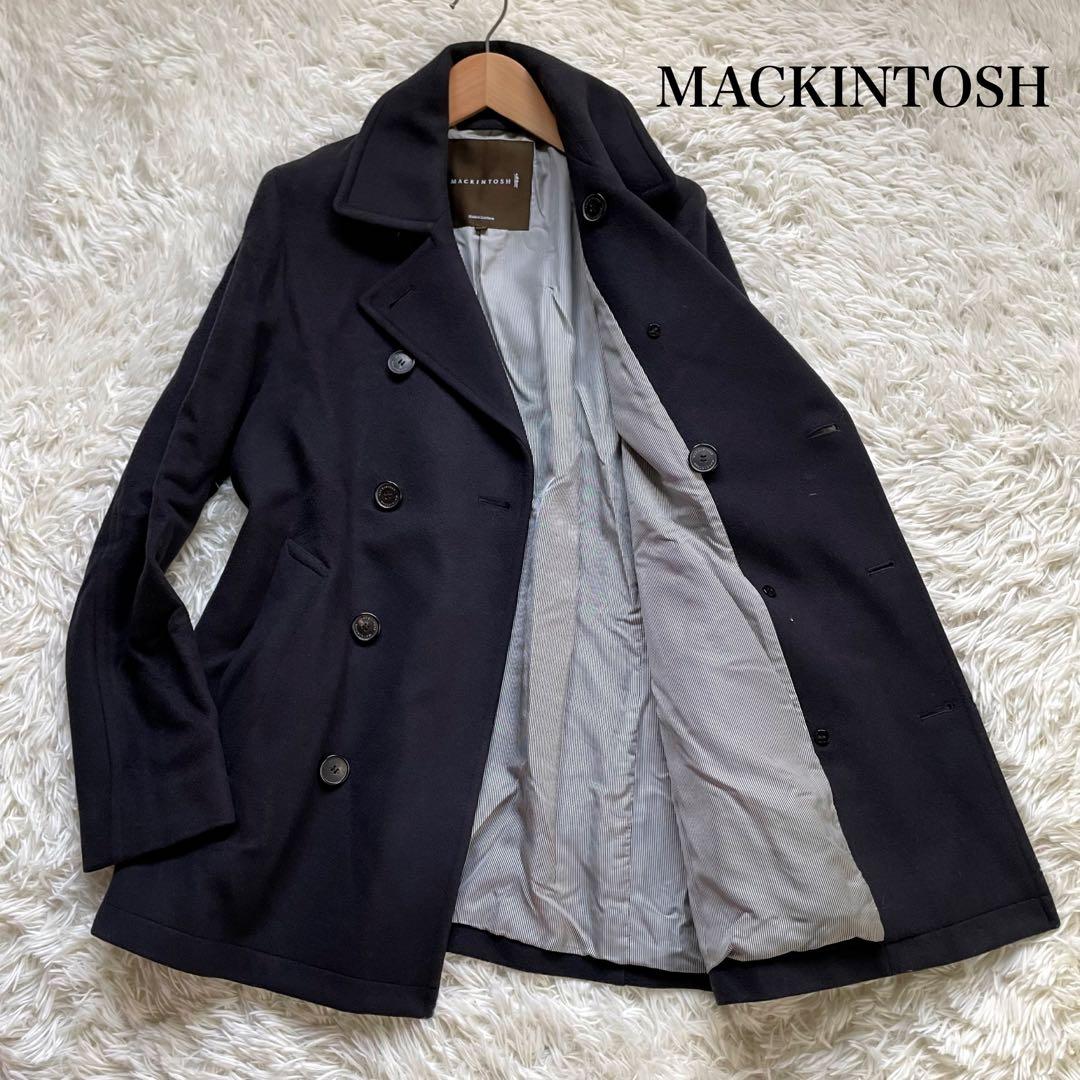MACKINTOSHマッキントッシュネイビーピーコート