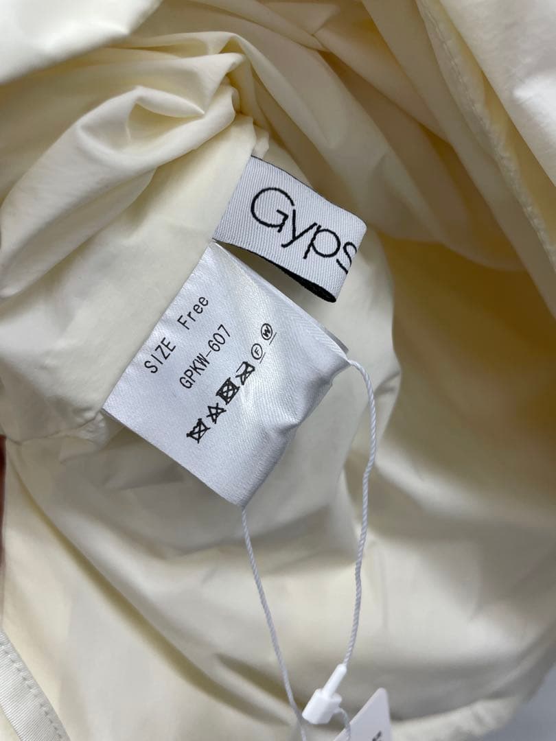 gypsohila ダウンベスト　ホワイト