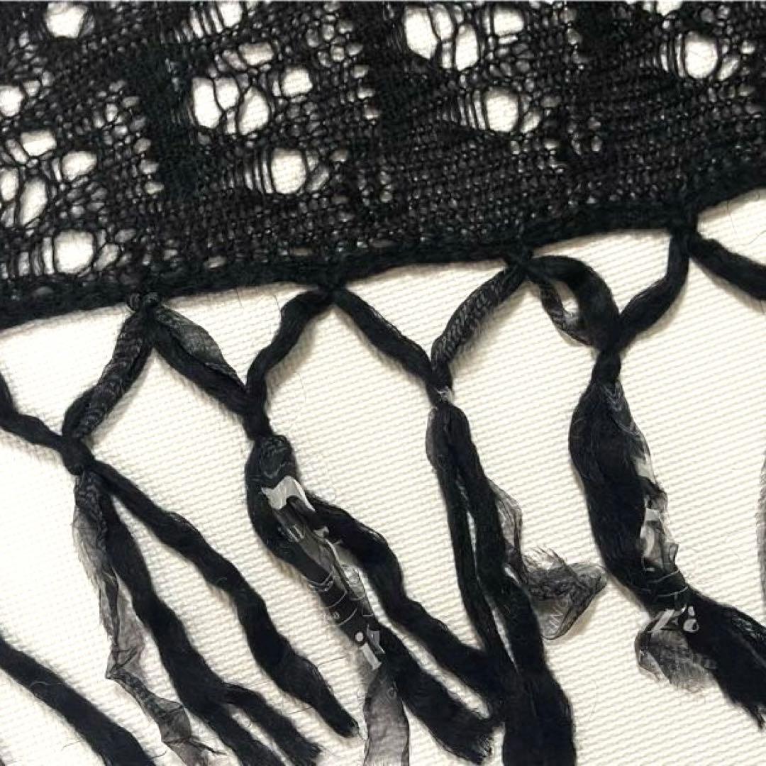 美品　John Galliano ジョン　ガリアーノ　モヘアウール　マフラー