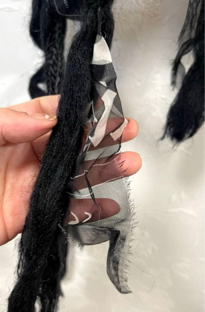 美品　John Galliano ジョン　ガリアーノ　モヘアウール　マフラー