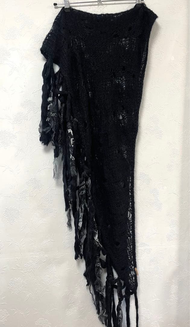 美品　John Galliano ジョン　ガリアーノ　モヘアウール　マフラー