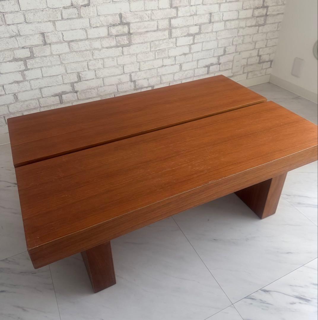 モーダエンカーサ　ウォールナット　ローテーブル　コーヒーテーブル　送料込み