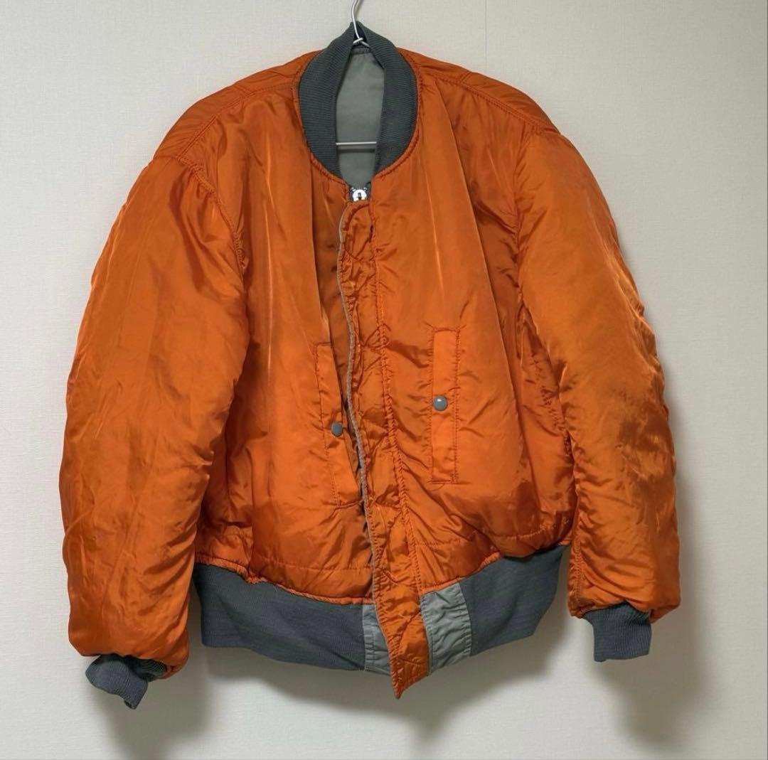 古*o様 80s USA製ALPHA アルファ MA-1 フライトジャケット L