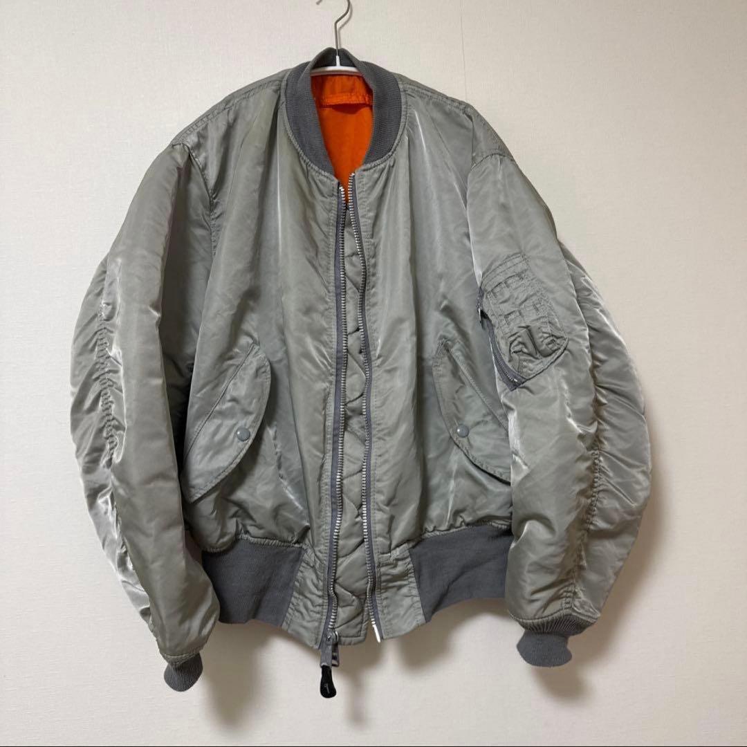 古*o様 80s USA製ALPHA アルファ MA-1 フライトジャケット L