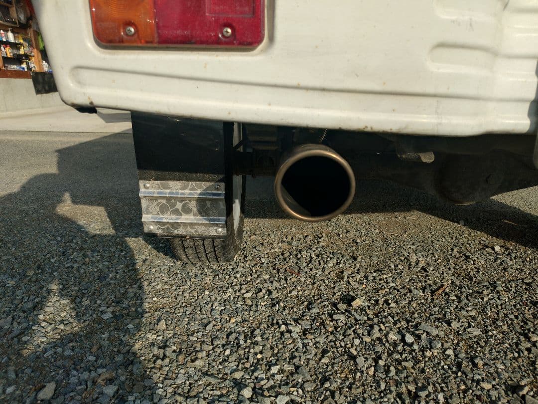 ハイゼットマフラー ※数日使用したマフラーでございます
