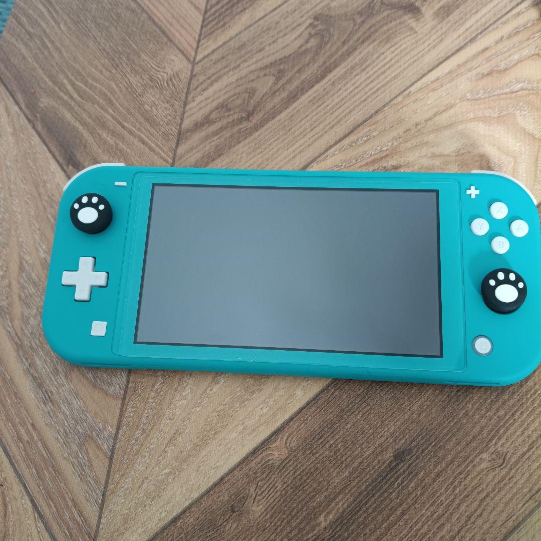 Nintendo Switch Lite ターコイズ 中古　SDカード付き