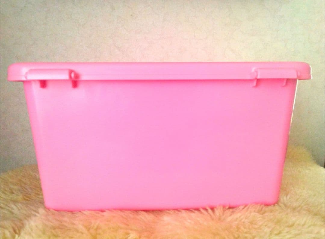 超希少！カオハナキティオープン式BIG収納ケース　BOX　平成レトロ　1997年