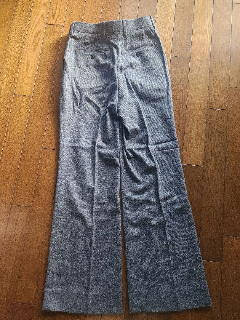 Taiga Igari　ブルー系ツイード調スーツ　サイズS　日本製