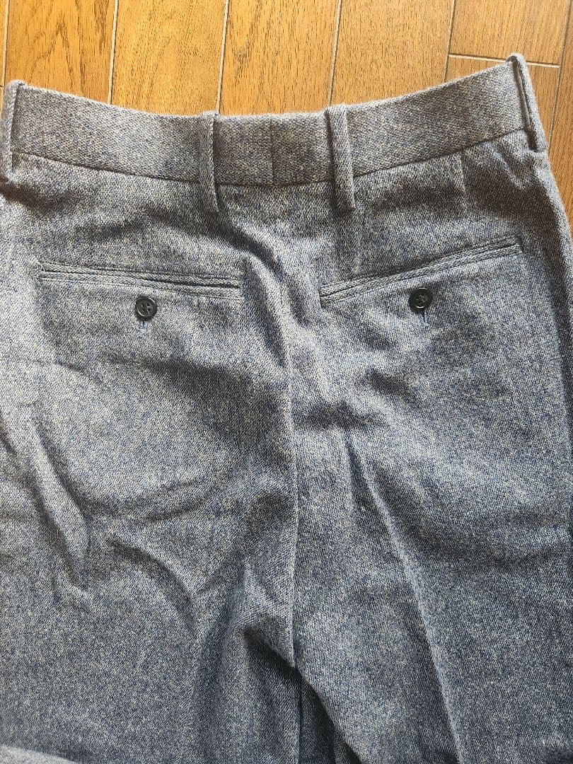 Taiga Igari　ブルー系ツイード調スーツ　サイズS　日本製