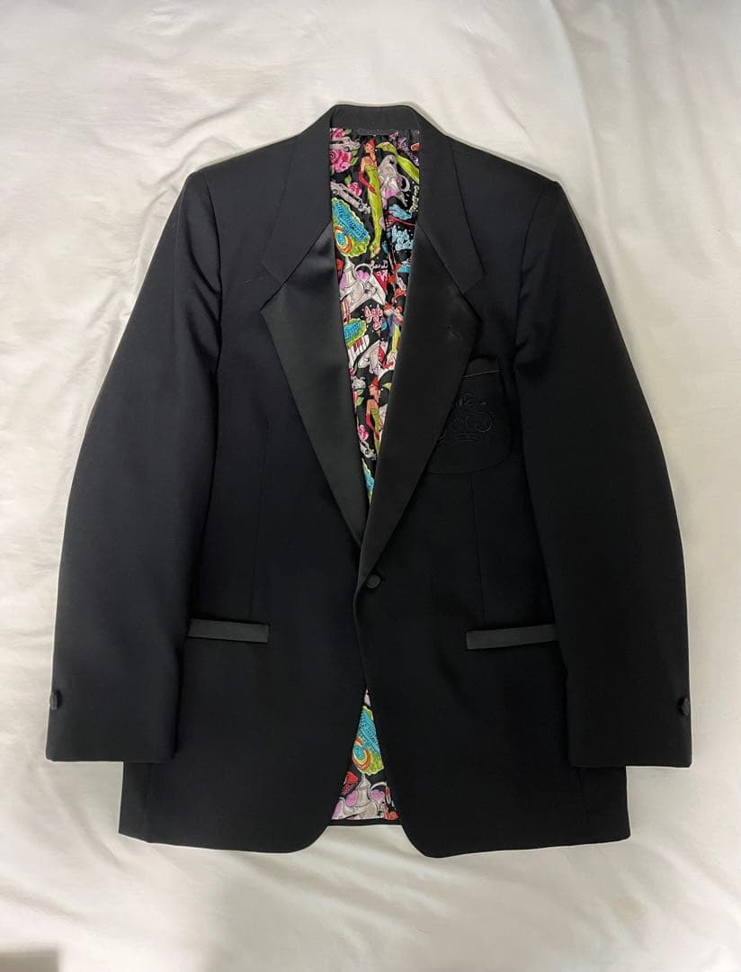 ジャケット・アウター vintage Nicole Miller 1B tuxedo jacket