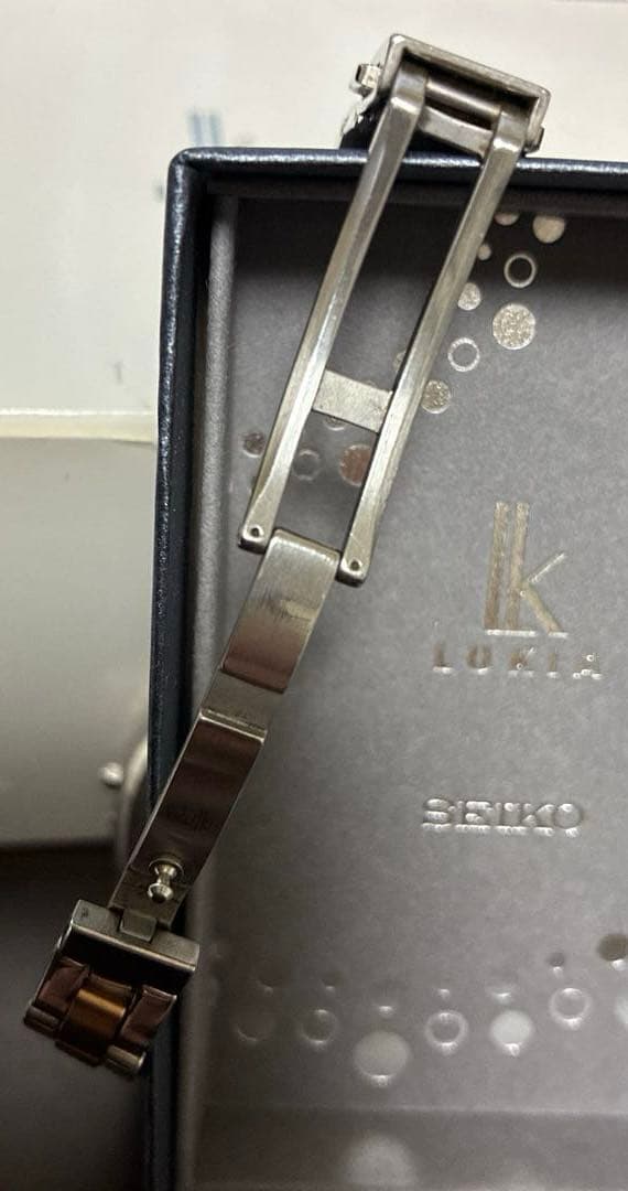 SEIKOルキア SSVW124 腕時計 電波ソーラー文字盤シェルピンク限定品