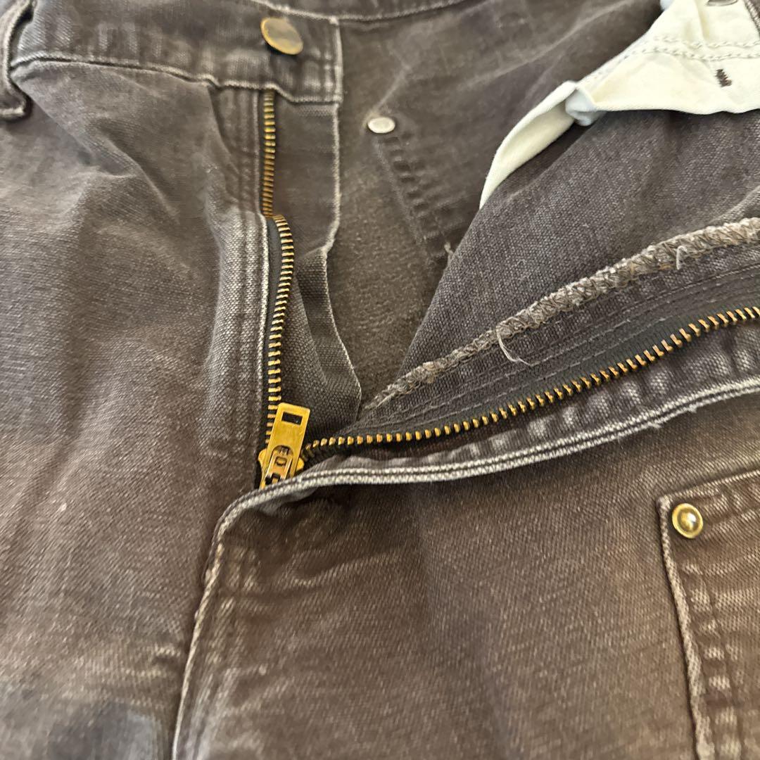 な*ぎ様 カーハート B136 ダブルニー ペインターパンツ ボロ 34×34