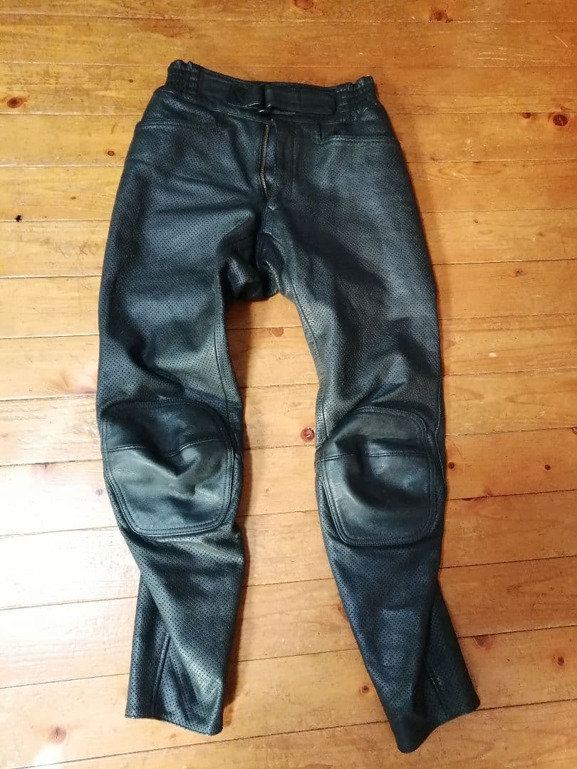 KUSHITANI レザーパンツLLブラック