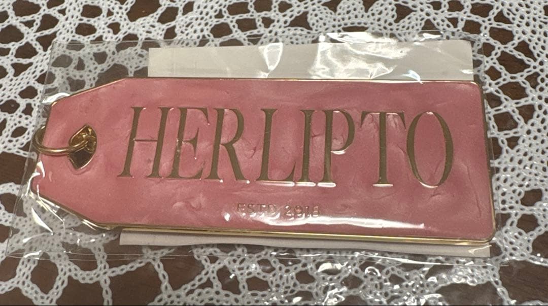 新品未使用Her lip to ワンピース ➕限定キーホルダー付き