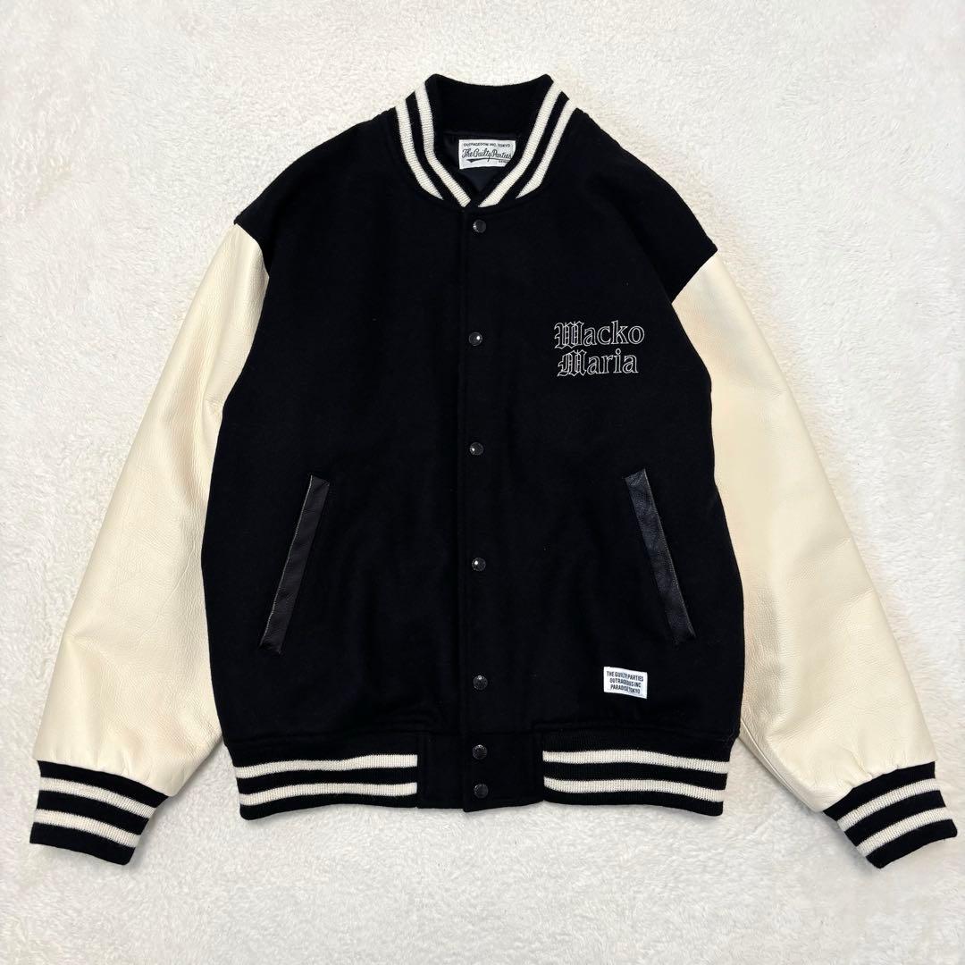 【希少 XL】WACKO MARIA ワコマリア VARSITY JACKET