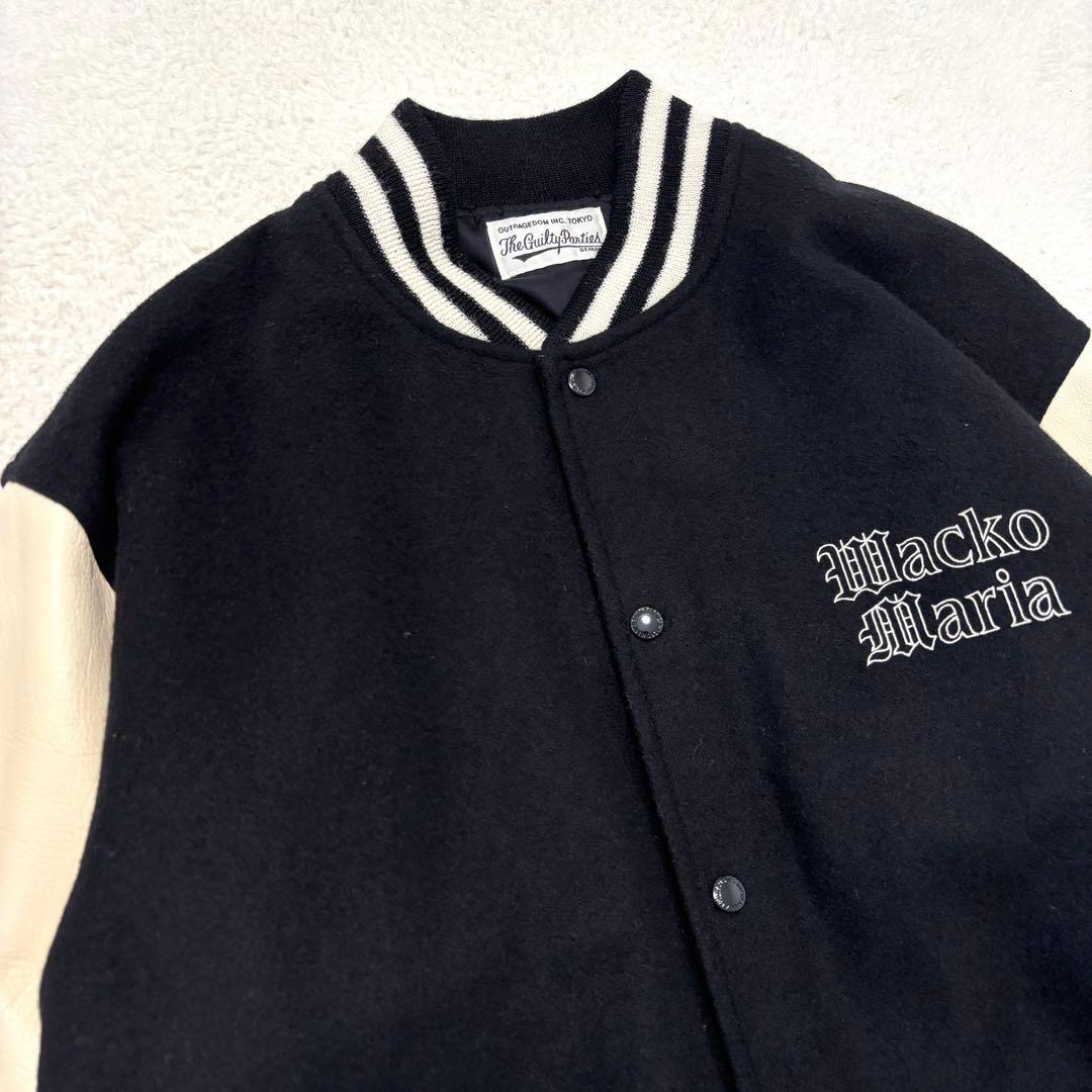 【希少 XL】WACKO MARIA ワコマリア VARSITY JACKET