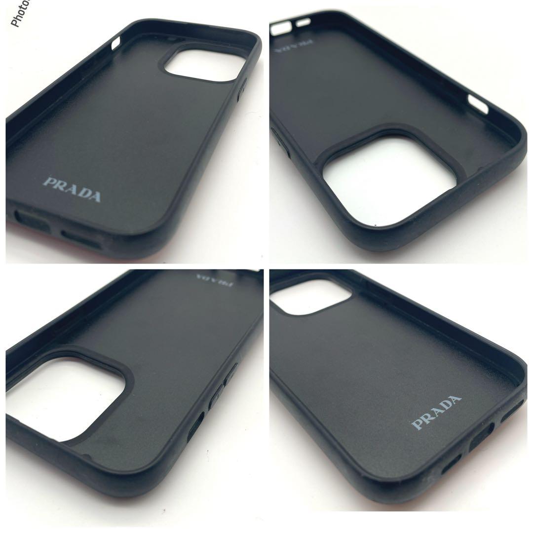 【大幅値下げ‼️】PRADA 三角ロゴ iPhone 15 Pro ケース