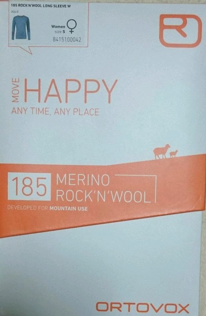 ORTOVOX メリノウール100% アンダーウェア