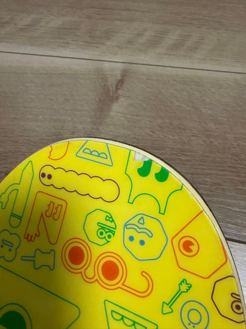 BURTON スノーボード キッズ用　90cm イエロー キャラクター柄