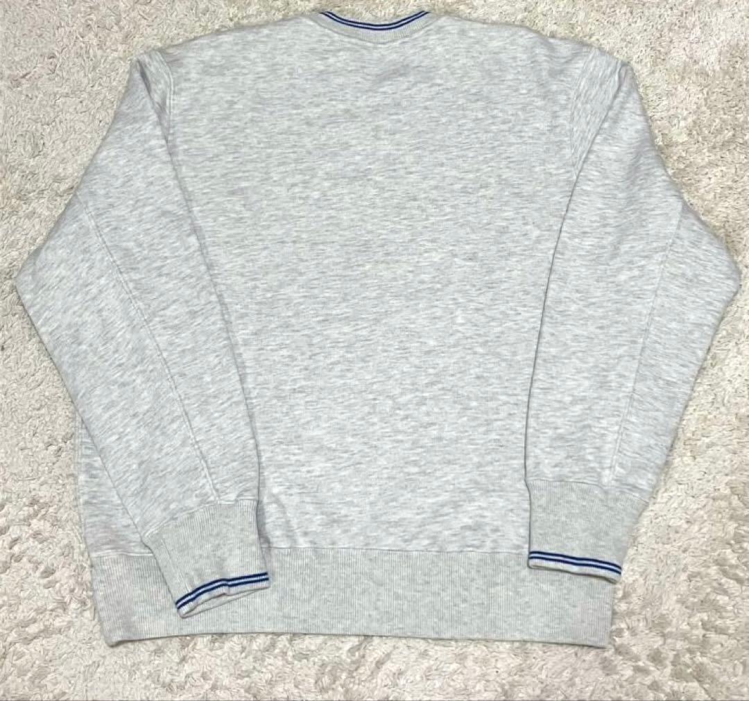 ★美品★ AUTRY ロゴスウェット　メランジ コットン