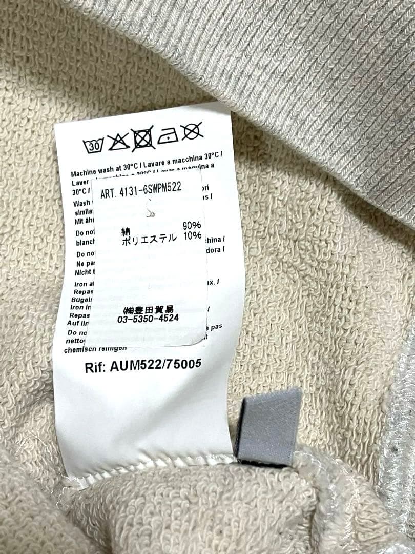 ★美品★ AUTRY ロゴスウェット　メランジ コットン