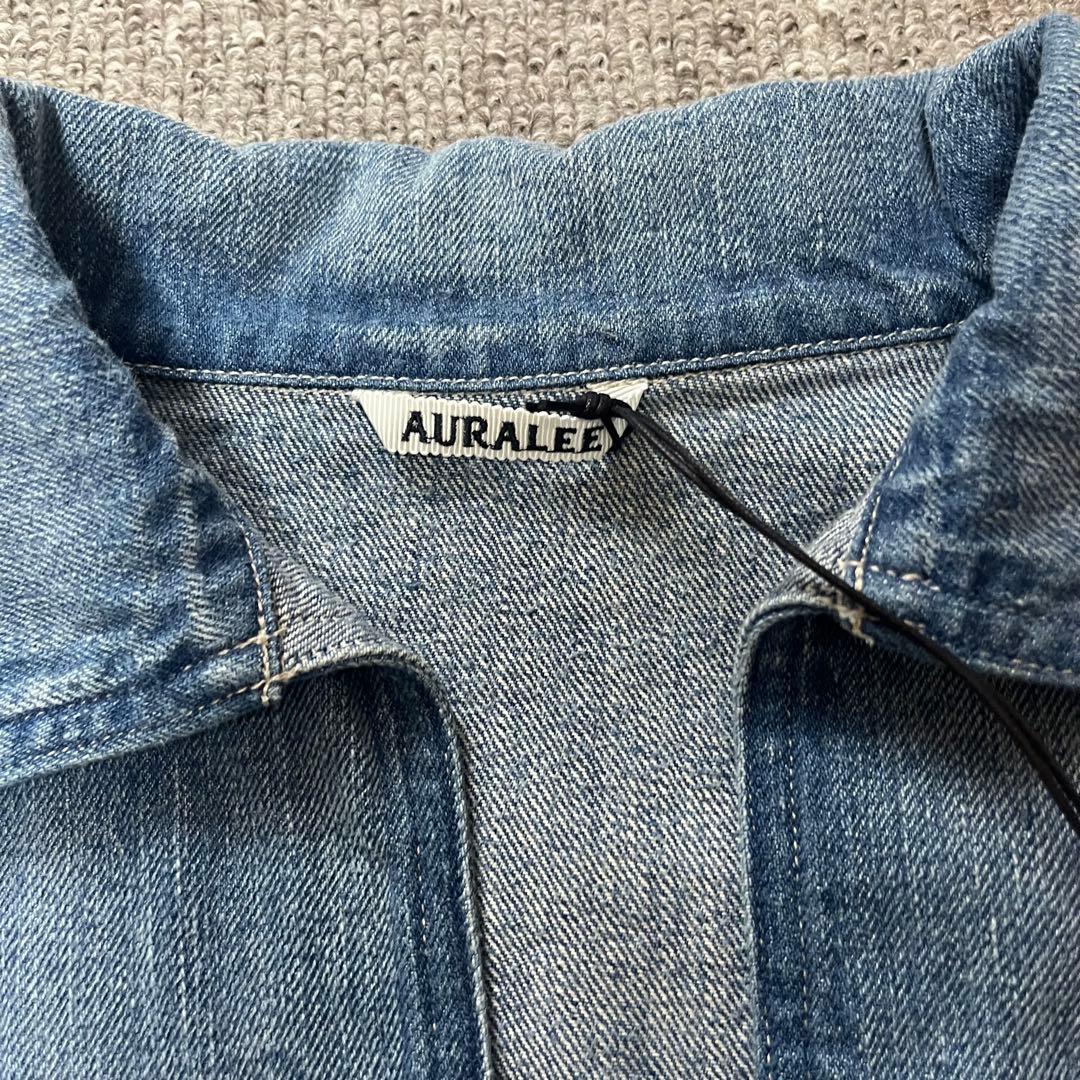 定価5.5万Auralee Selvedge faded denim 0