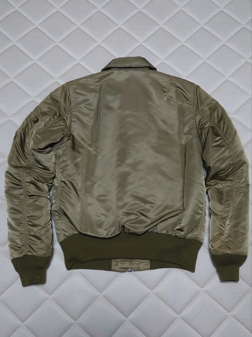 ALPHA INDUSTRIES B-15襟ボア フライトジャケット Lサイズ