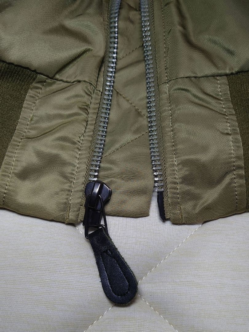 ALPHA INDUSTRIES B-15襟ボア フライトジャケット Lサイズ