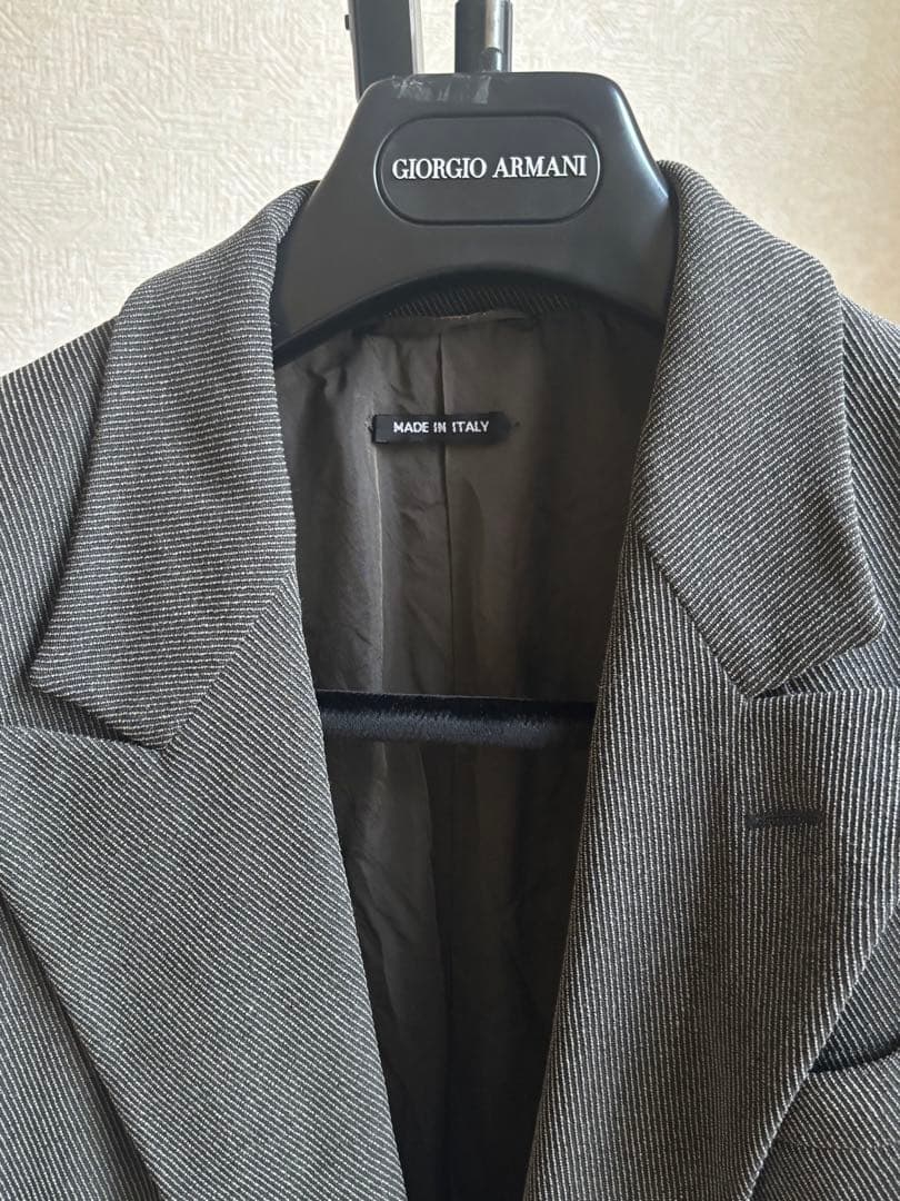 《希少》アルマーニセットアップ BORGO21 ハンガー付き