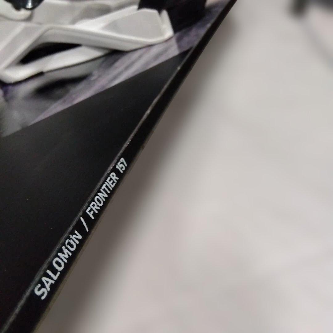④サロモンスノーボードフロンティア１５７