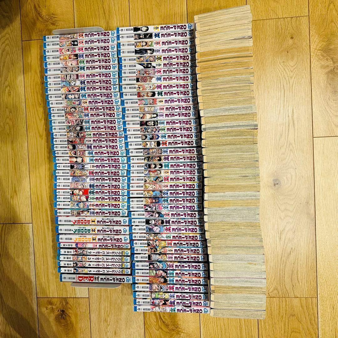 079 ワンピース ONE PIECE 108巻 セット 関連本9冊付き