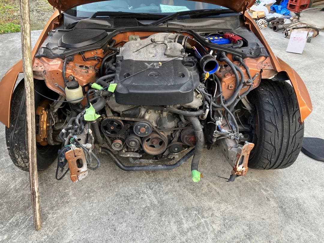 K*n様 日産 フェアレディZ(Z33中期型) 事故現状車　書類あり