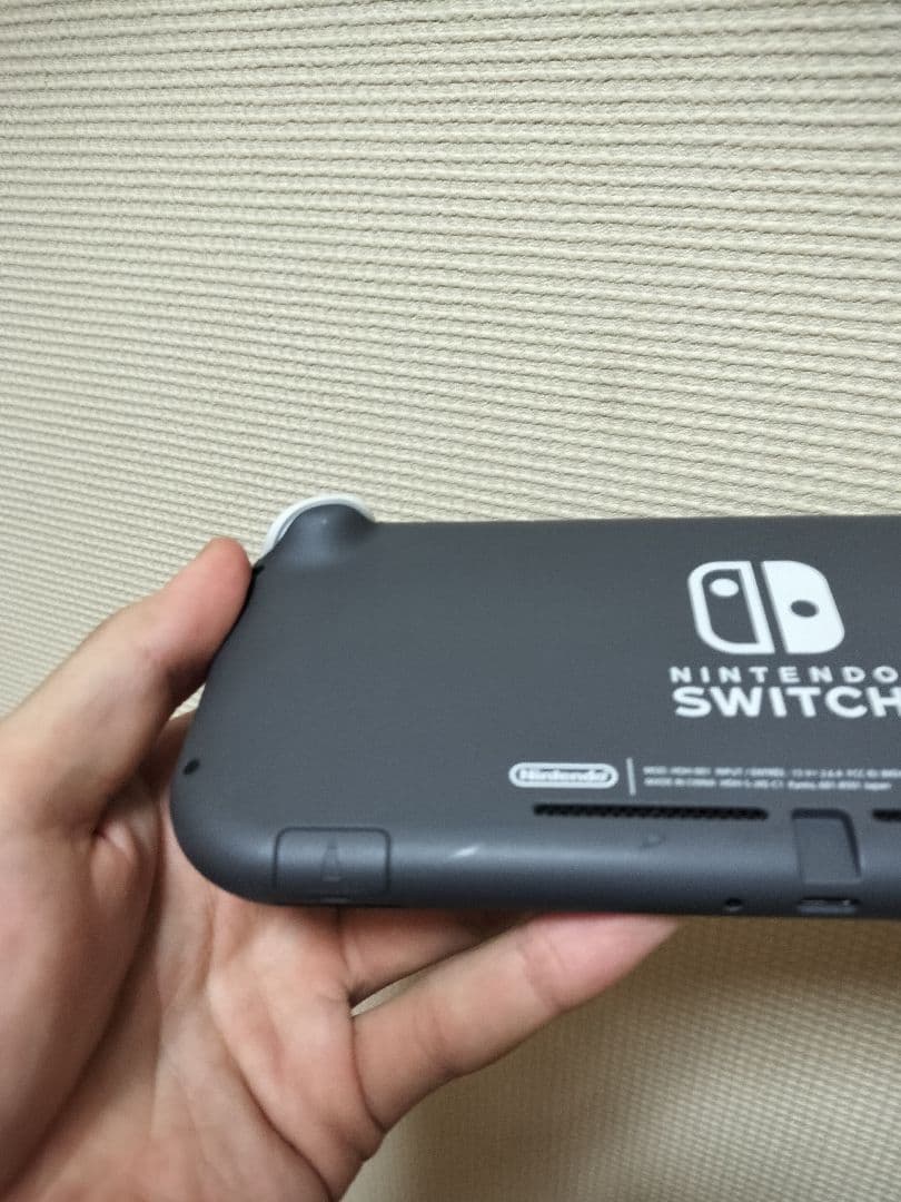 【萬侍】Switch Lite グレー 充電器ケース 箱 保