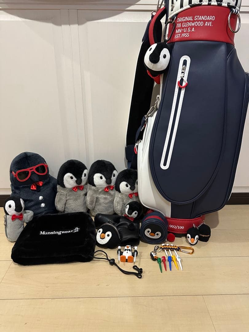 レア100本限定002/100マンシングキャディバッグ小物多数