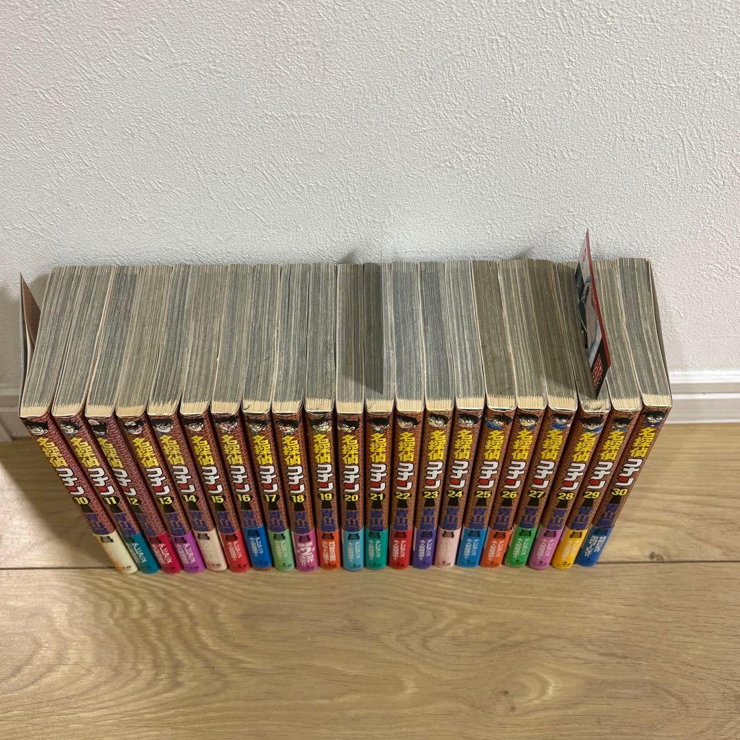名探偵コナン 3〜30巻　セット　初版　帯付き　チラシ　アニメ　青山剛昌　希少
